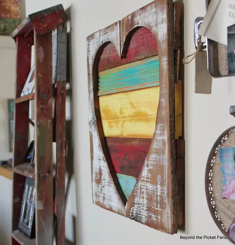 Colorful Rustic Heart