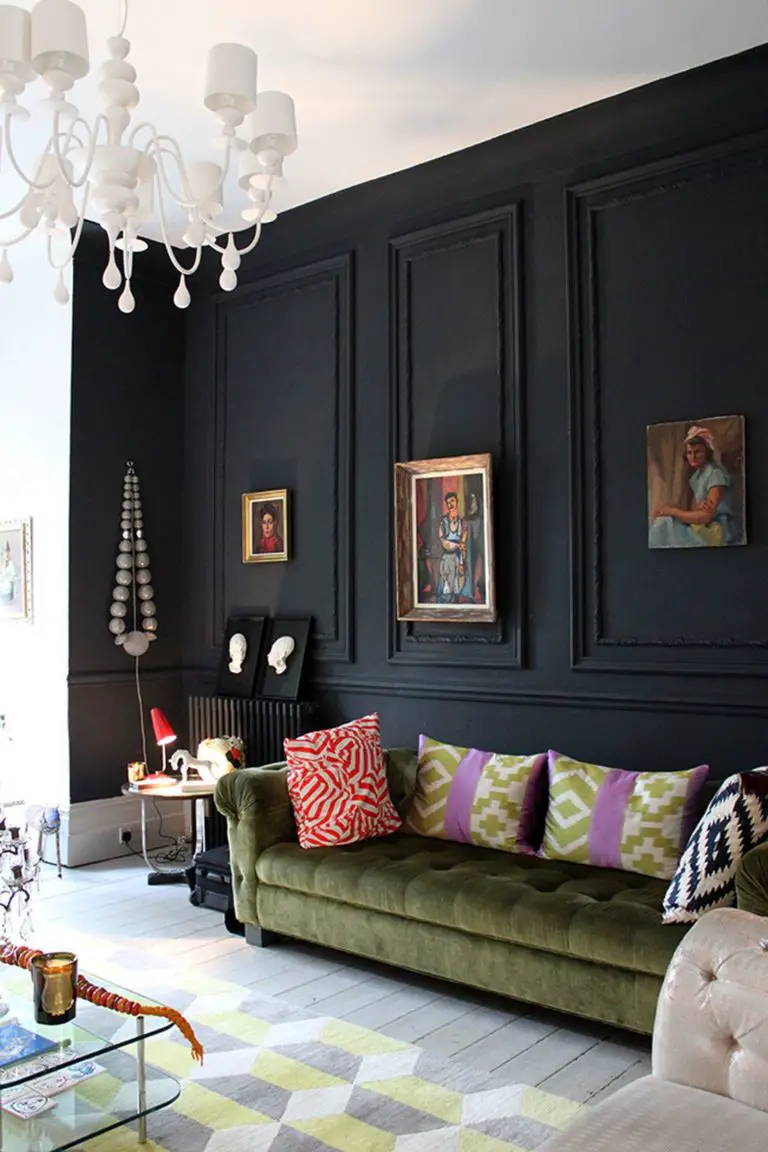 8 Exquisite Black Wall Interiors for a Modern Home - Talkdecor