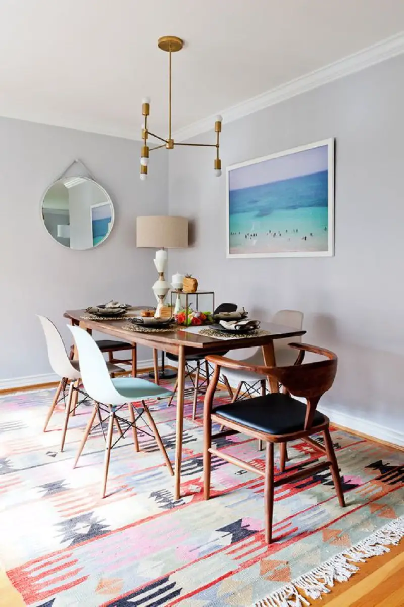 Quirky Modern Dining Room