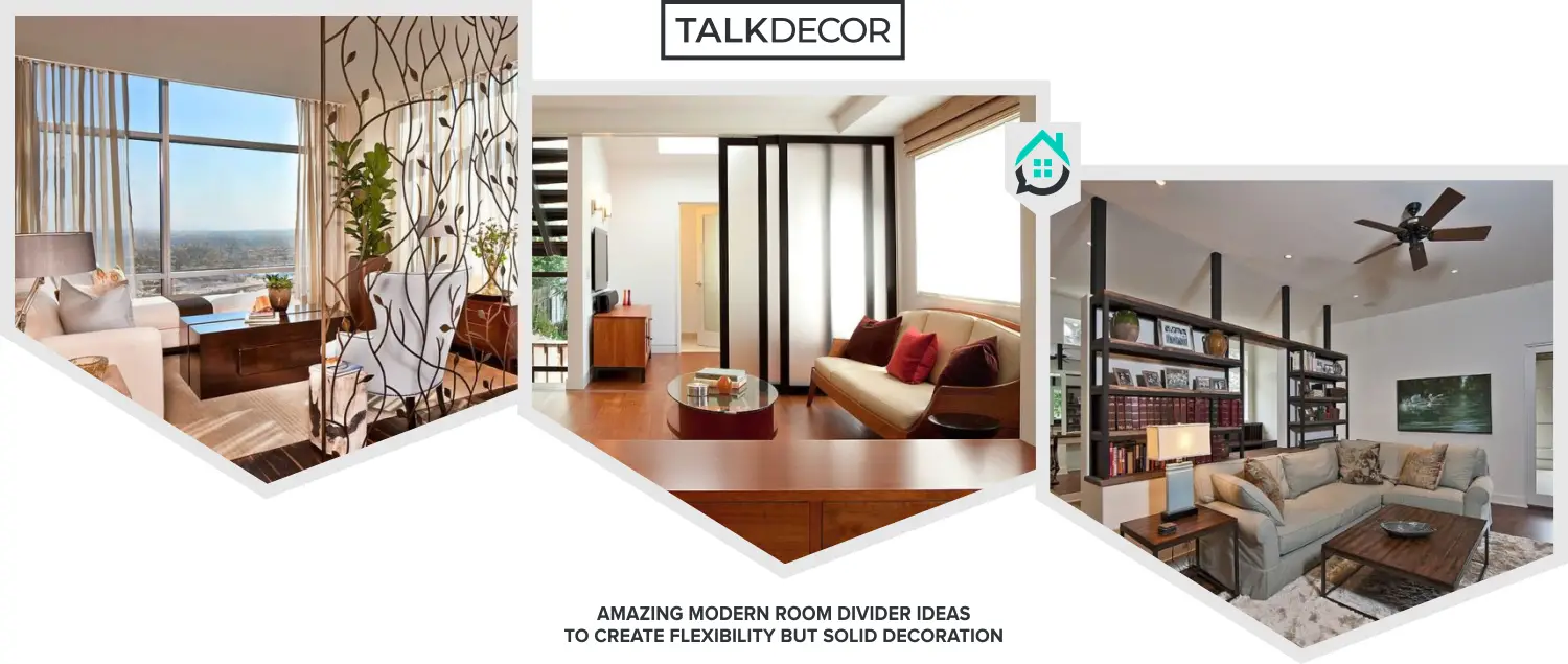 10 Amazing Modern Room Divider Ideas to Create Flexibility but Solid Decoration