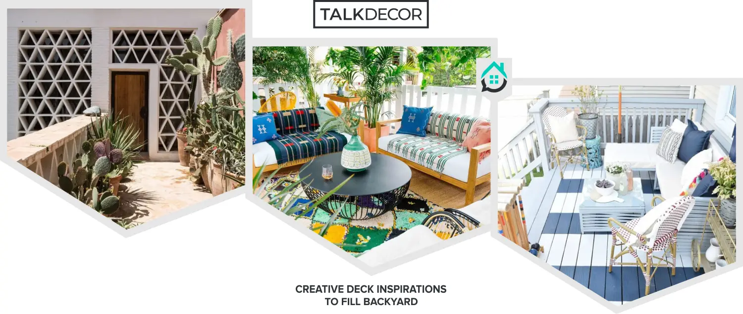 8 Creative Deck Inspirations To Fill Backyard