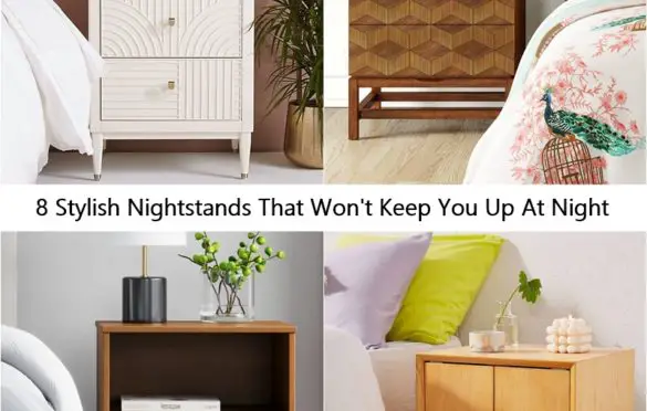 8 Stylish Nightstands That Won’t Keep You Up At Night