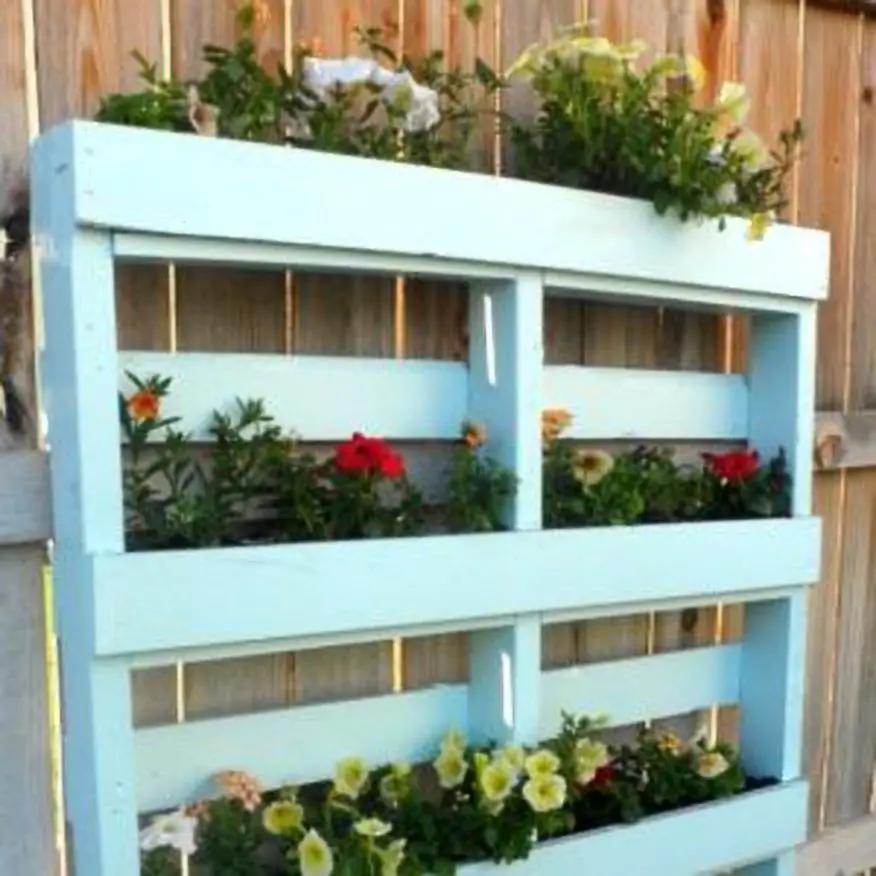 Wall Planter From Wood Pallet