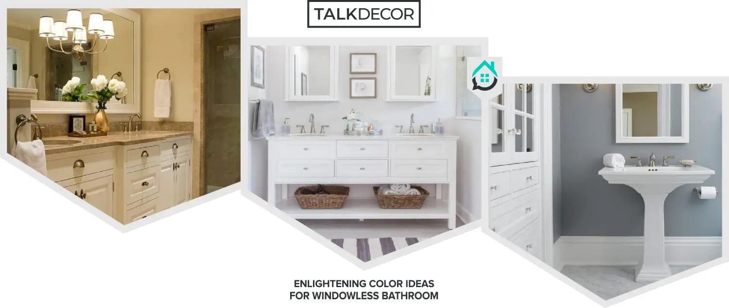 8 Enlightening Color Ideas For Windowless Bathroom