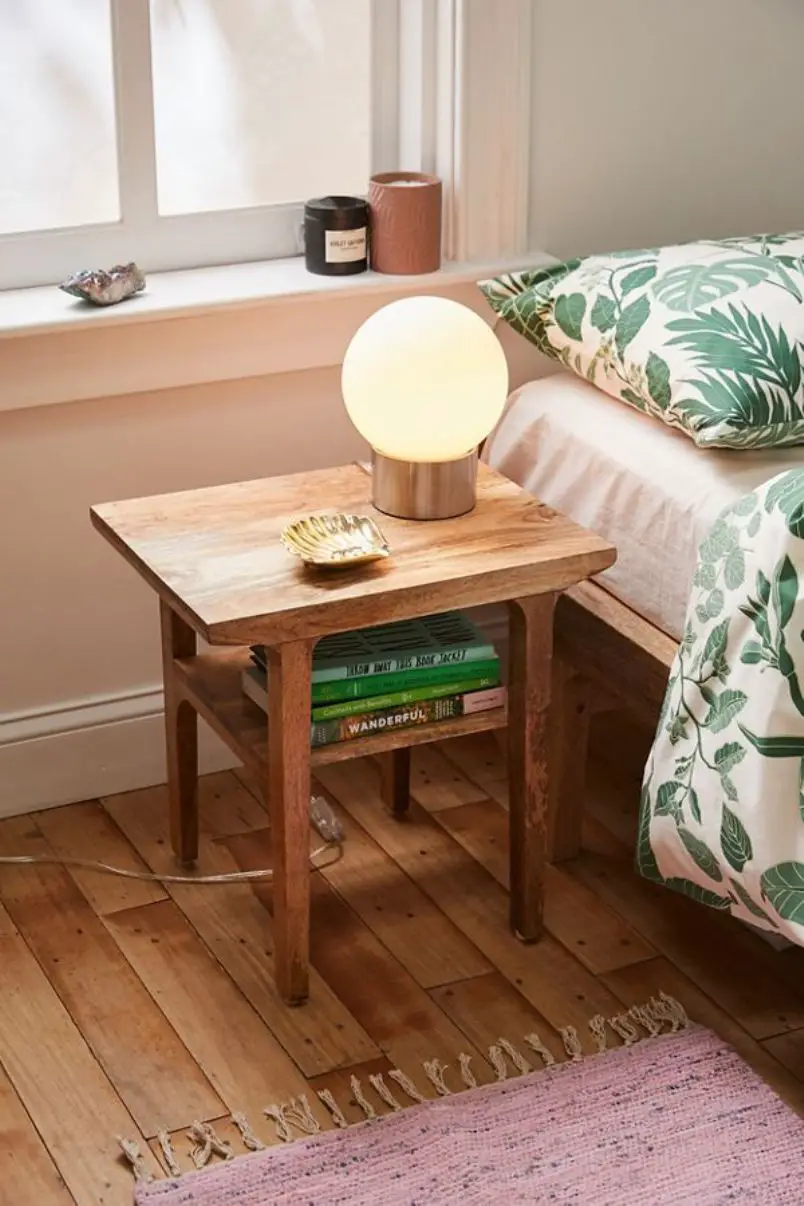 Mango Wood Nightstand