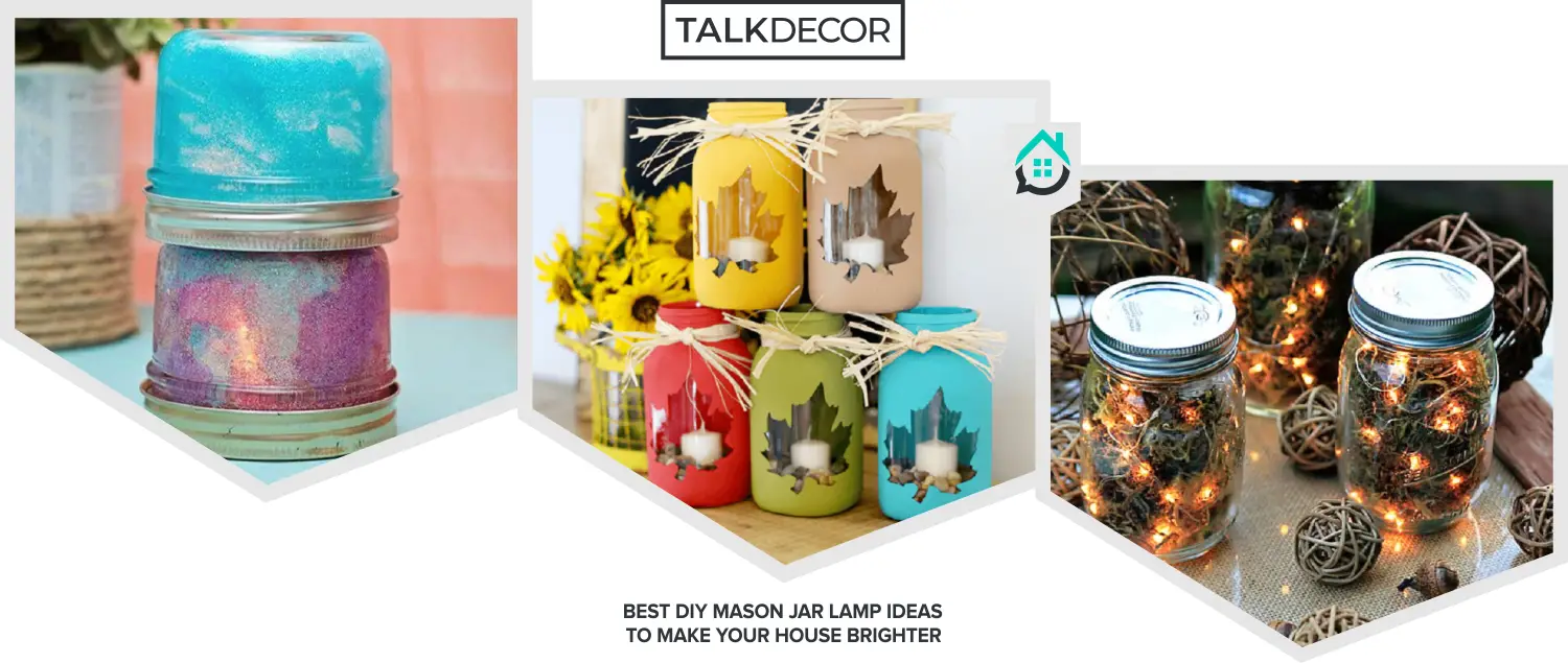 10 Best DIY Mason Jar Lamp Ideas to Make Your House Brighter
