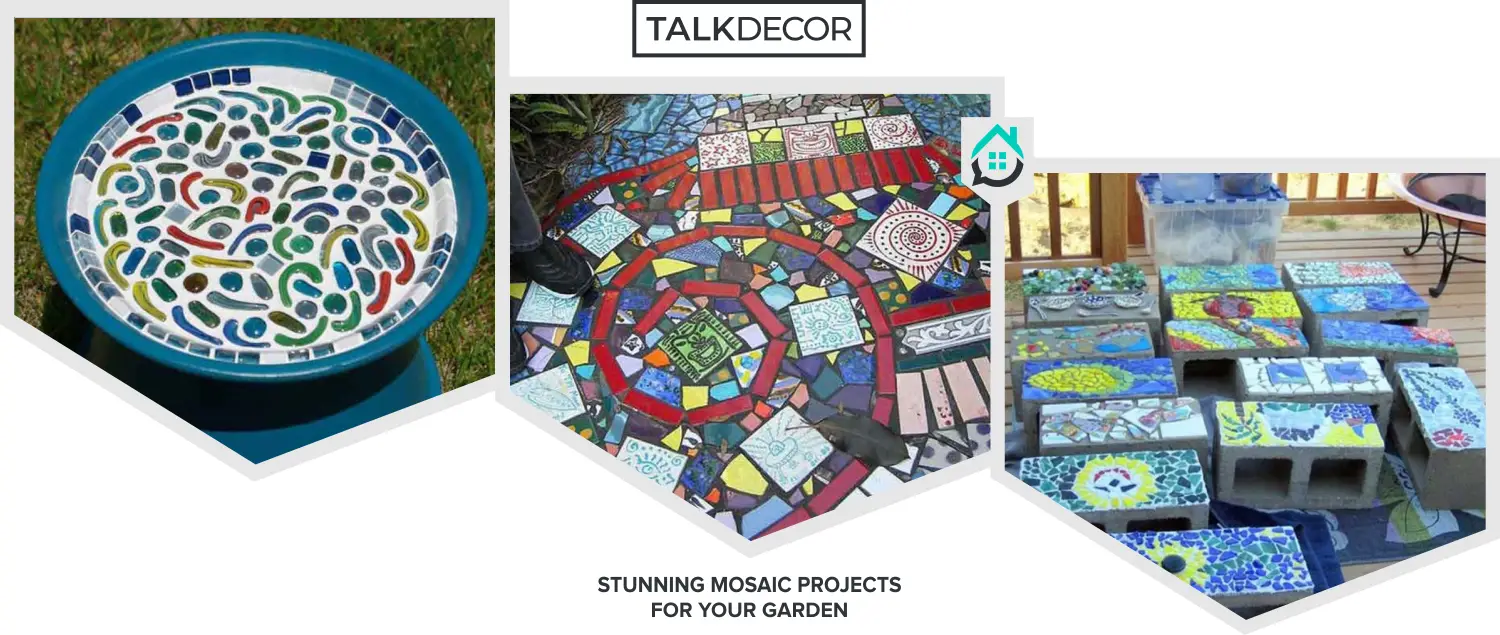 8 Stunning Mosaic Projects for Your Garden - Talkdecor