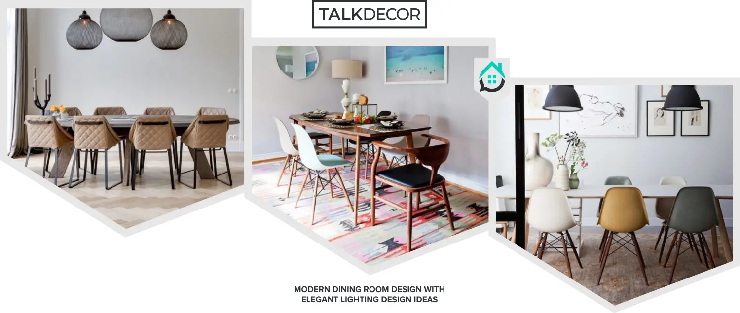 10 Modern Dining Room Design with Elegant Lighting Design Ideas