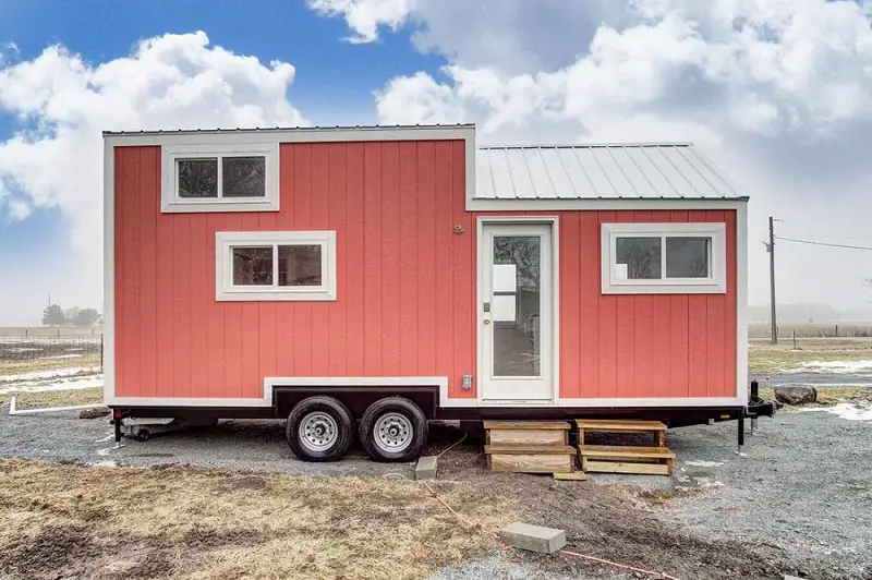 Coral Exterior Tiny House