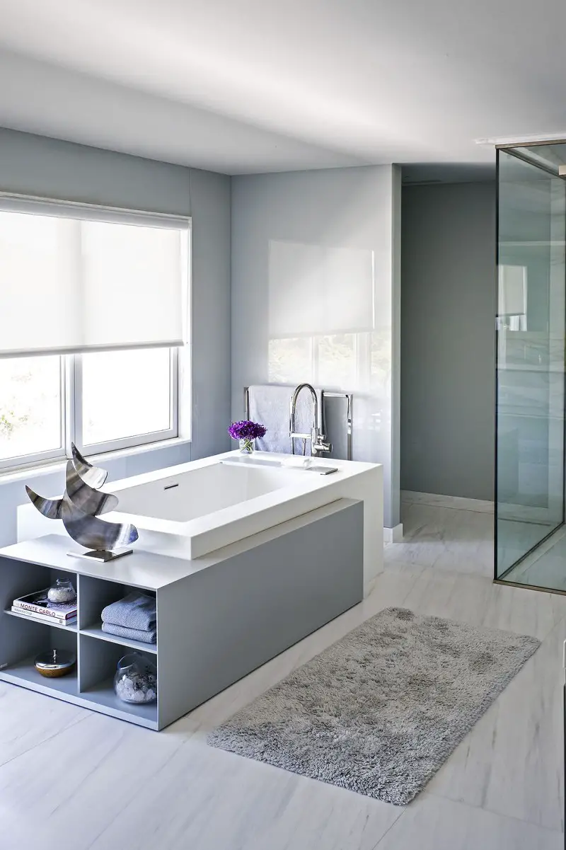 Gray Bathroom