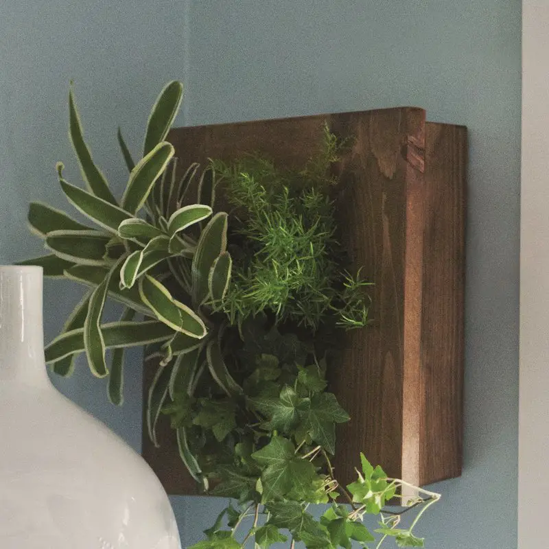 Reclaimed Wood Wall Planter