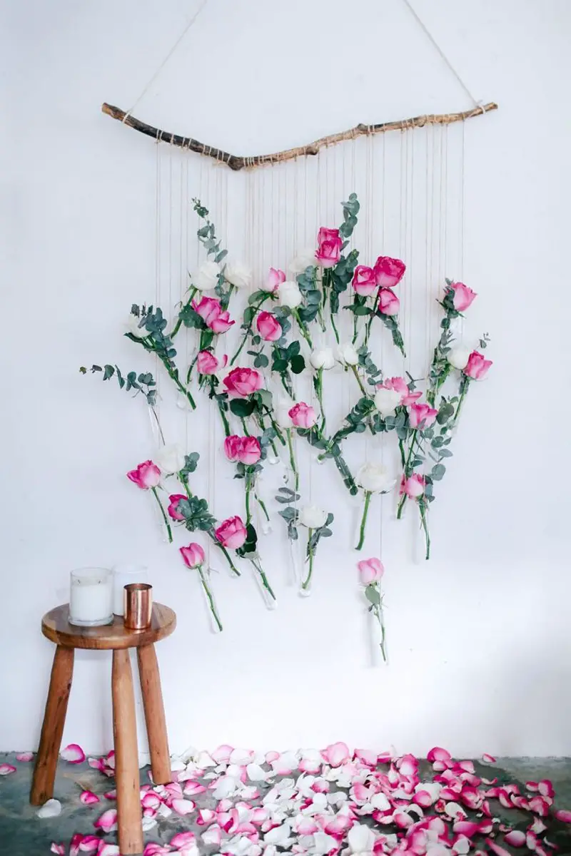 Rose Floral Wall Hanging