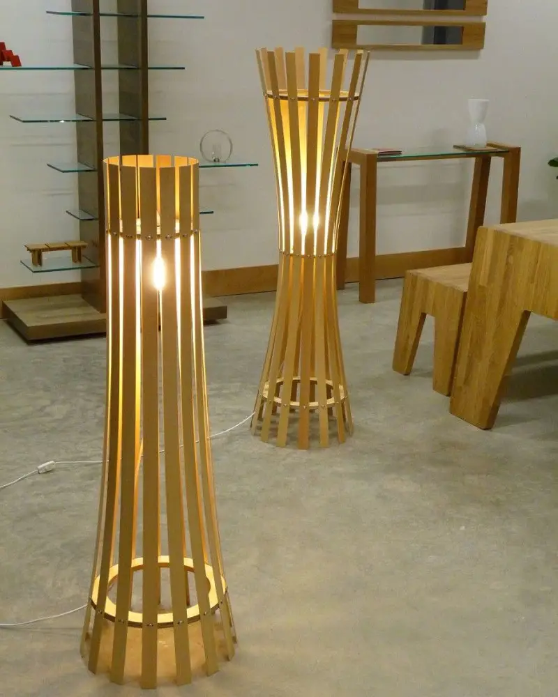 The Pinch And Splay Floor Lamps