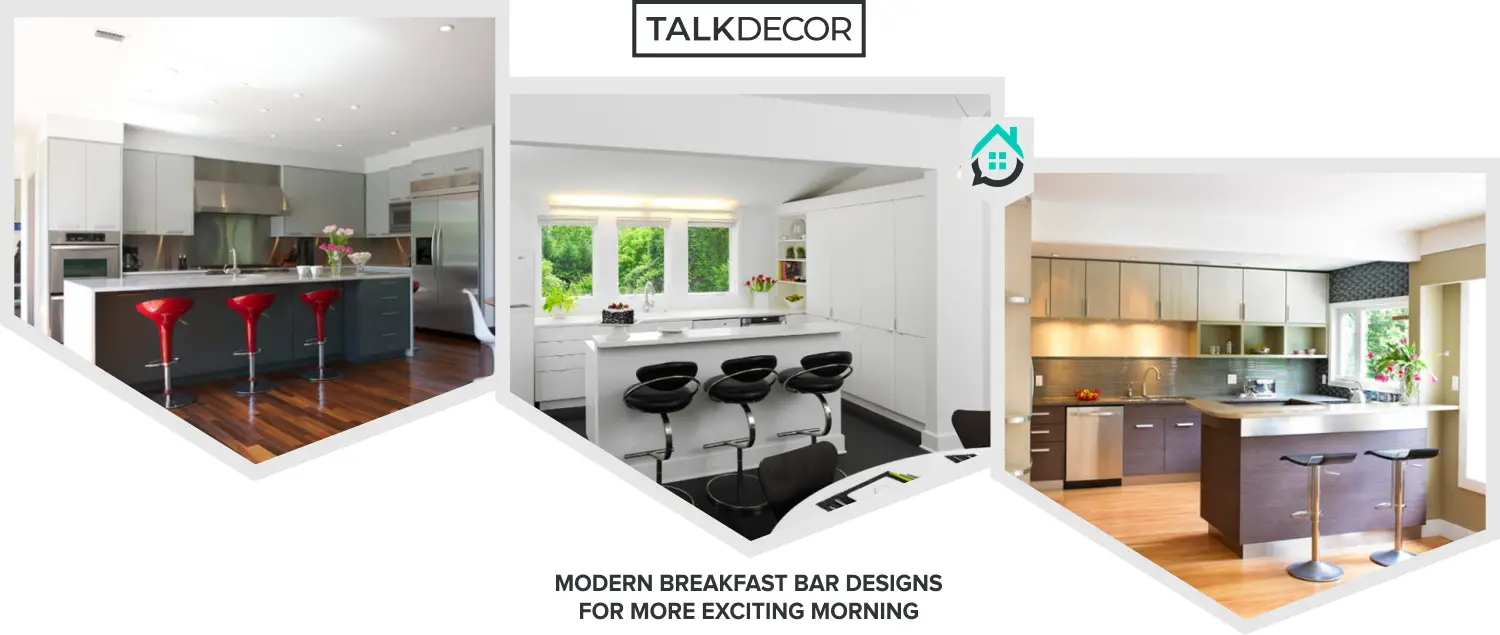 9 Modern Breakfast Bar Designs For More Exciting Morning