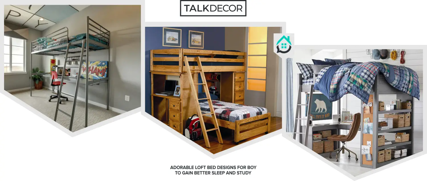 8 Adorable Loft Bed Designs For Boy To Gain Better Sleep And Study