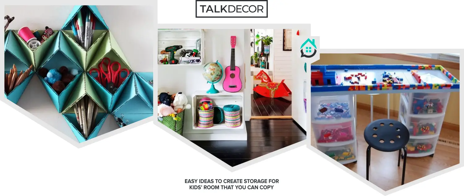 8 Easy Ideas To Create Storage For Kids’ Room That You Can Copy