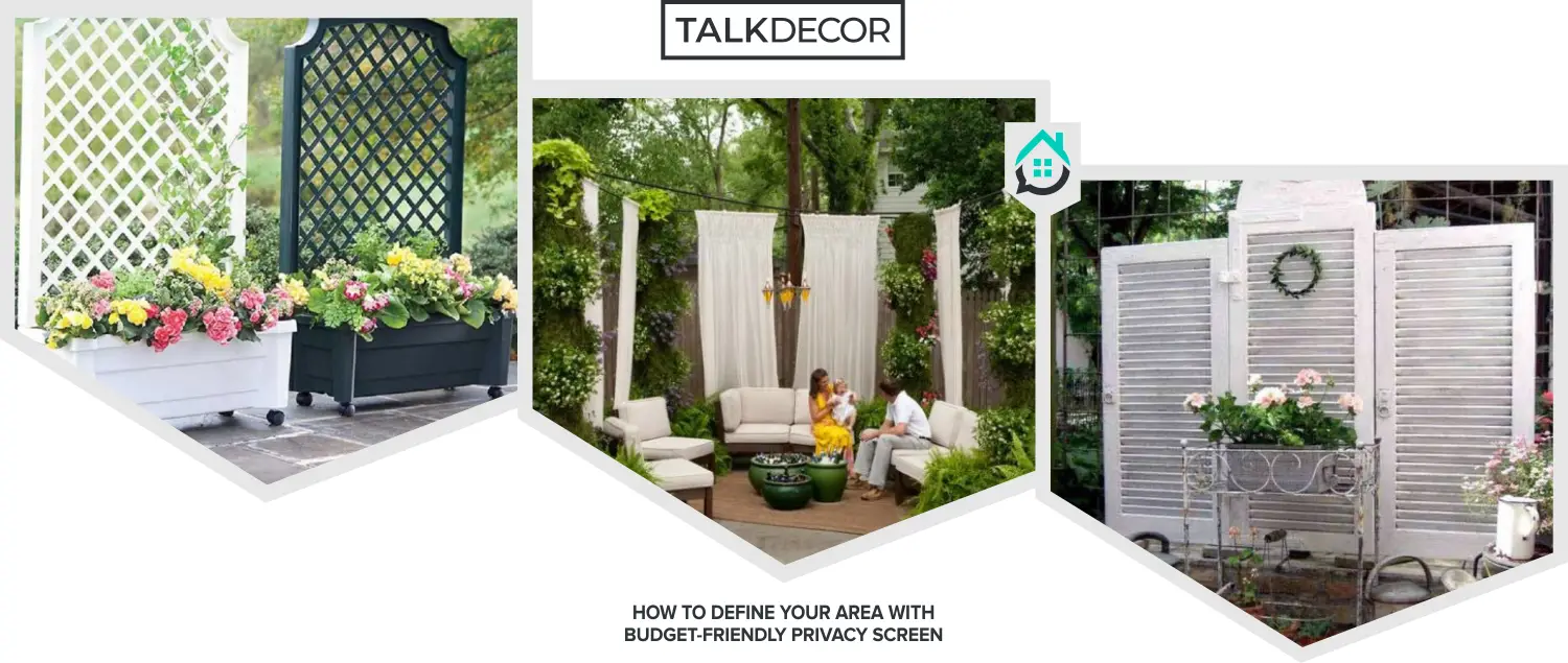 How To Define Your Area With Budget-Friendly Privacy Screen
