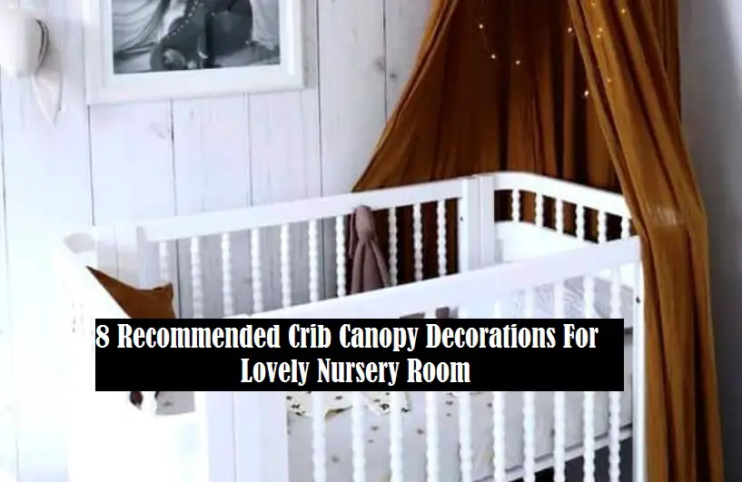 8 Recommended Crib Canopy Decorations For Lovely Nursery Room