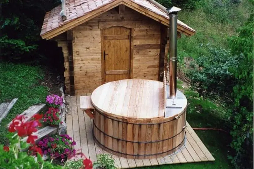 A Hot Tub Plus Sauna DIY