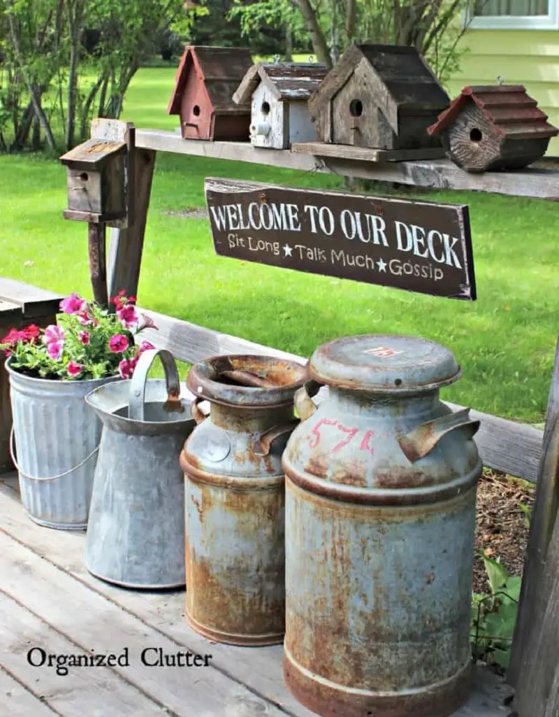 Design With Galvanized Pots