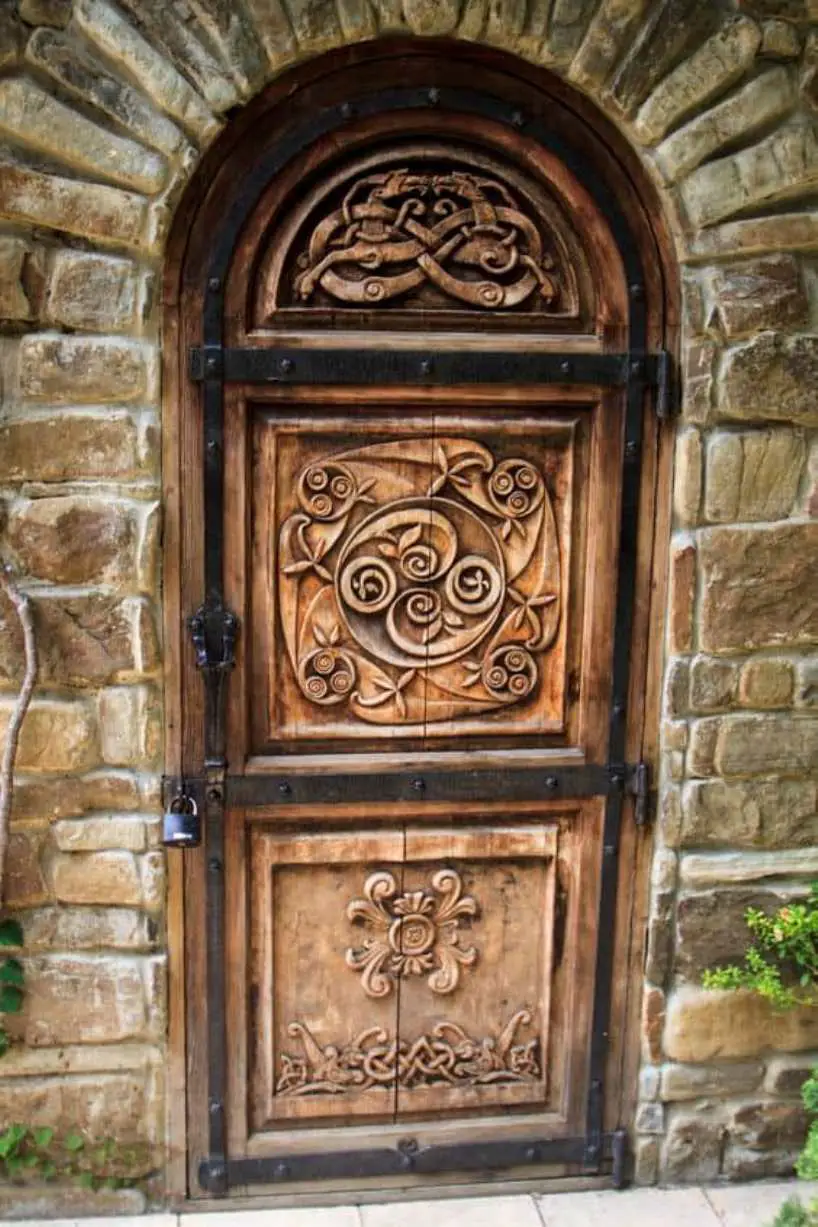 Door And Natural Stone