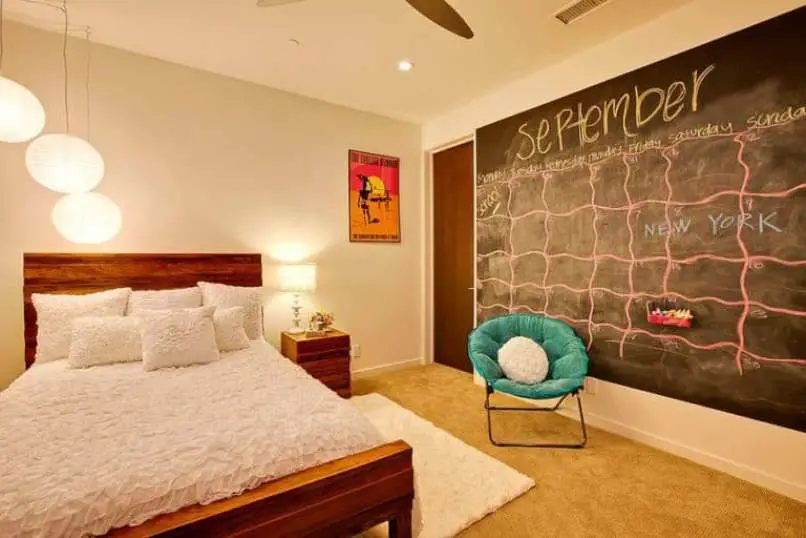 Exciting Chalkboard For Bedroom
