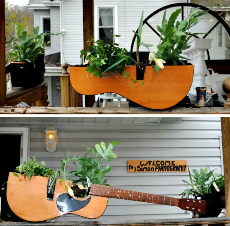 Guitar Planter