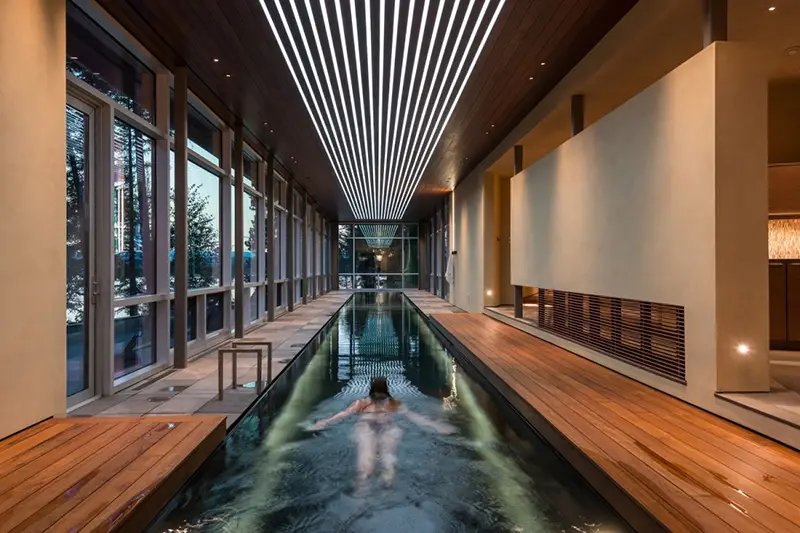 Indoor Pool With More Window