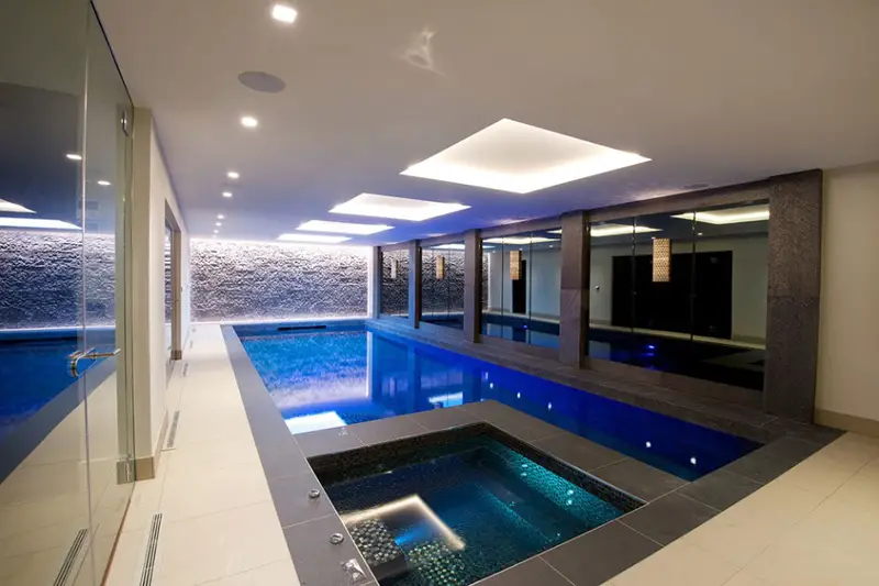 Jacuzzi With Indoor Pool