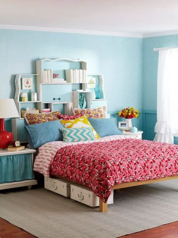 9 Marvelous Headboard Designs With Cool Space Saving Storage - Talkdecor