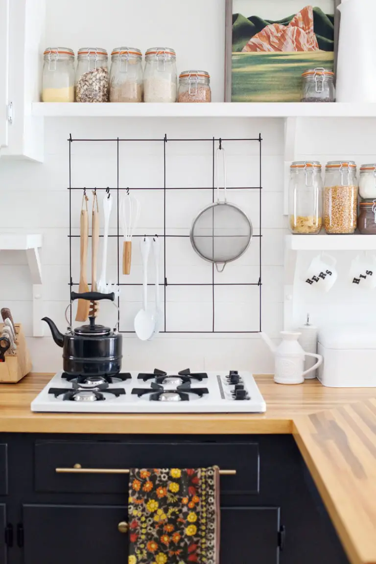 8 Amazing Kitchen Utensil Holder Ideas to Get More Space - Talkdecor