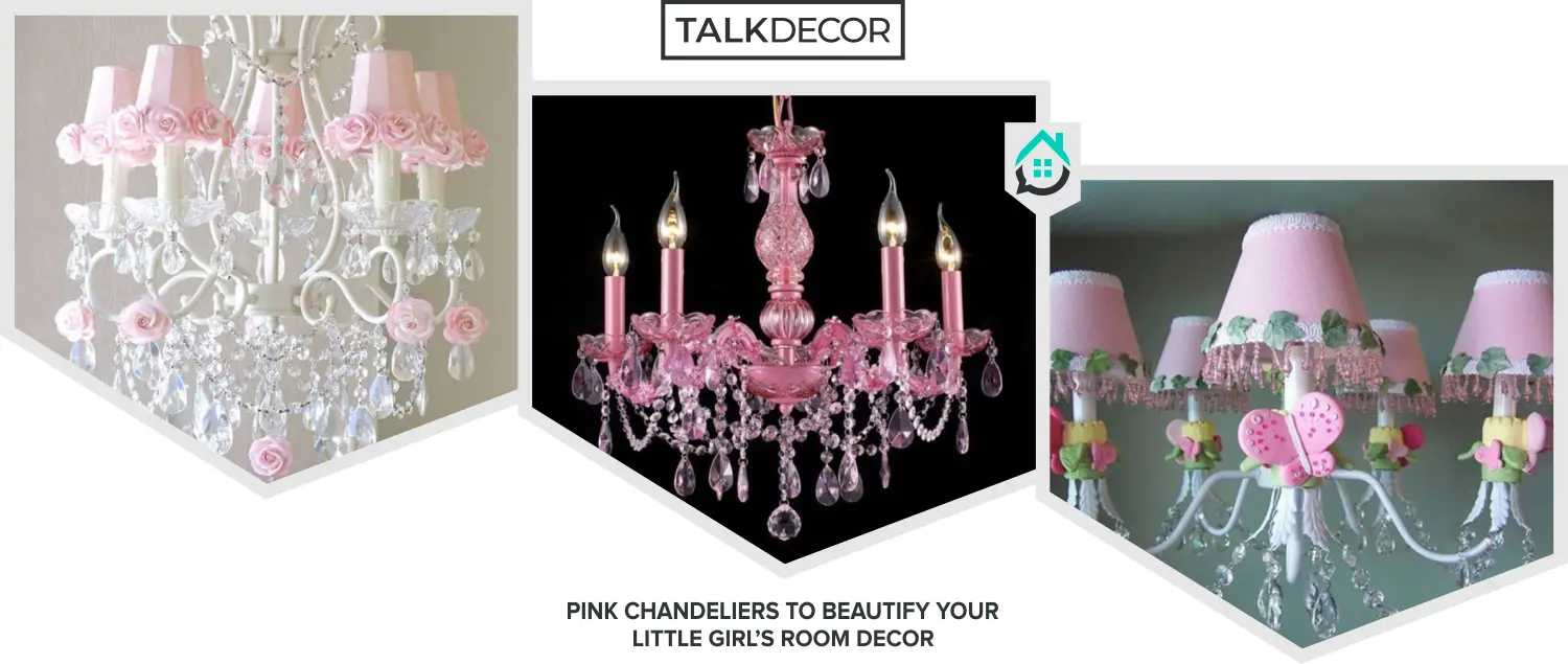 8 Pink Chandeliers To Beautify Your Little Girl’s Room Decor