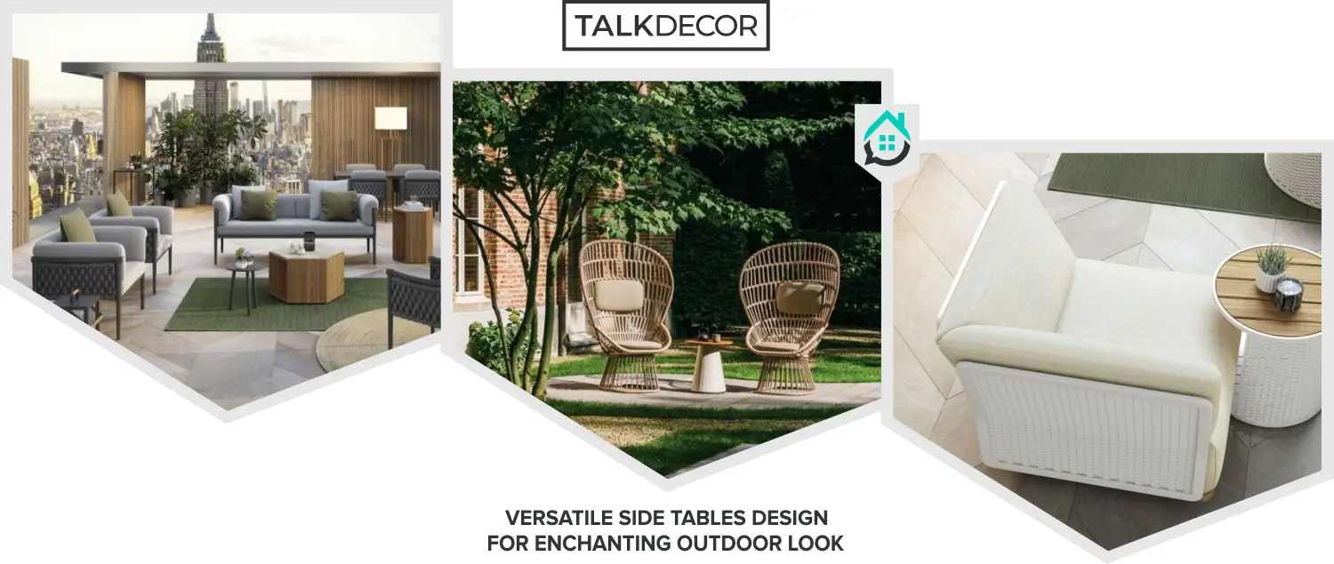 8 Versatile Side Tables Design For Enchanting Outdoor Look