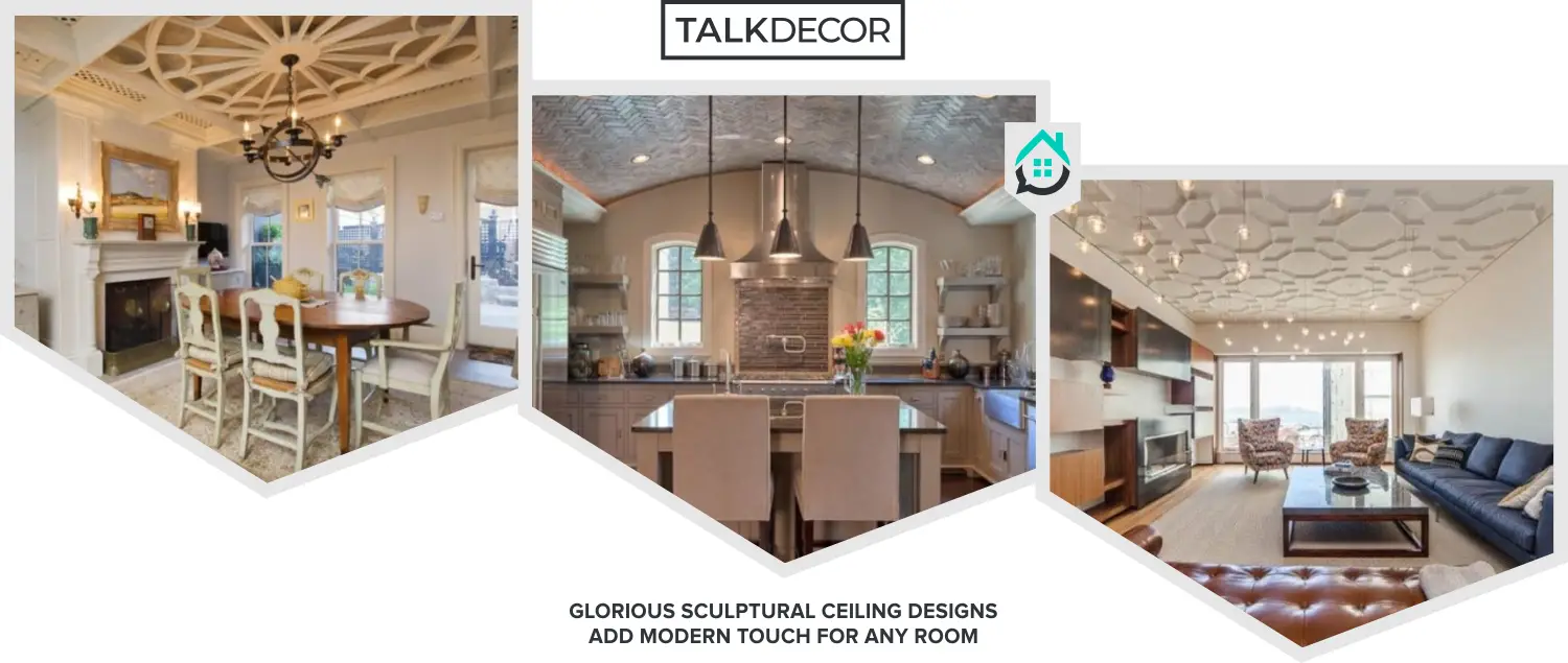 8 Glorious Sculptural Ceiling Designs That Will Add Modern Touch For Any Room