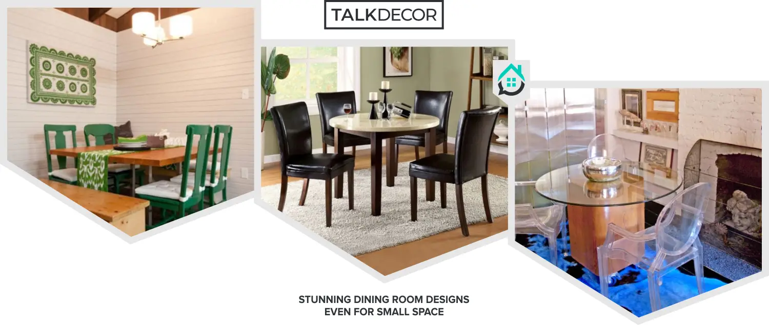 8 Stunning Dining Room Designs Even For Small Space