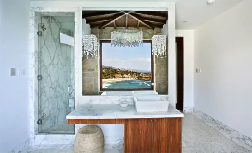 Ancient White Bathroom