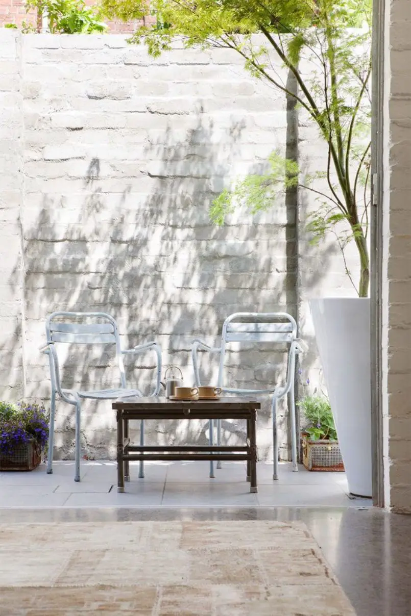 Brick Wall Privacy Fence