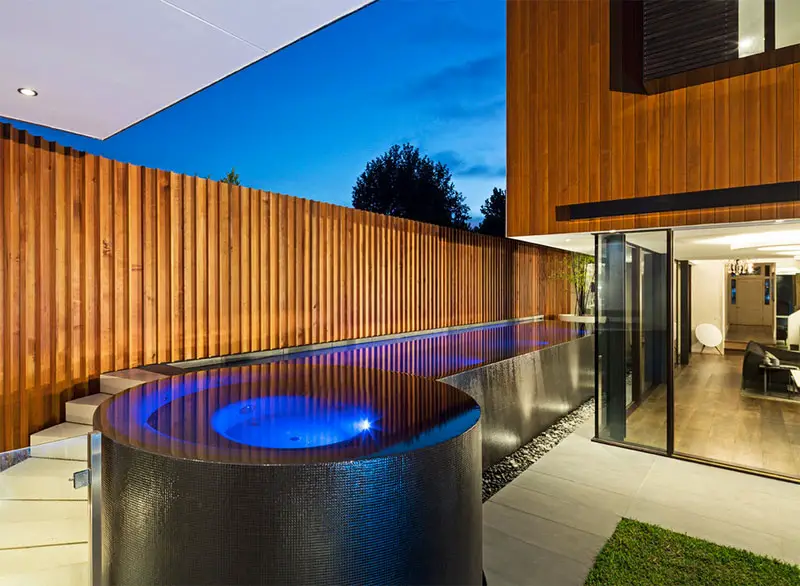 Contemporary Above Ground Pool