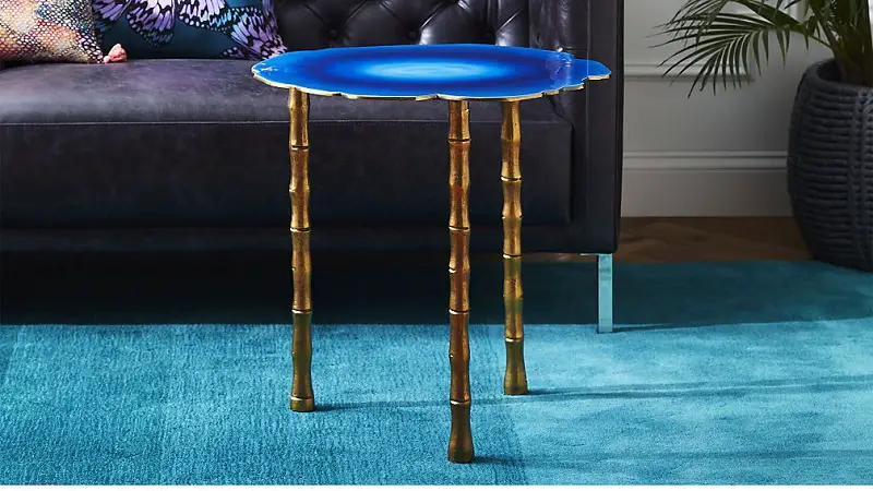 Natural Agate Side Table