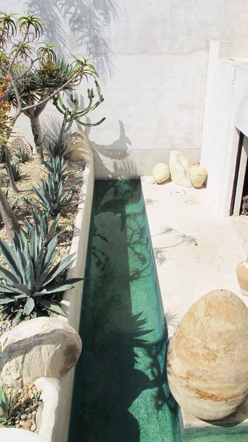 A Narrow Pool To Avoid Heat