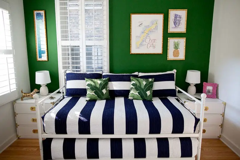 Bold And Bright Guest Room