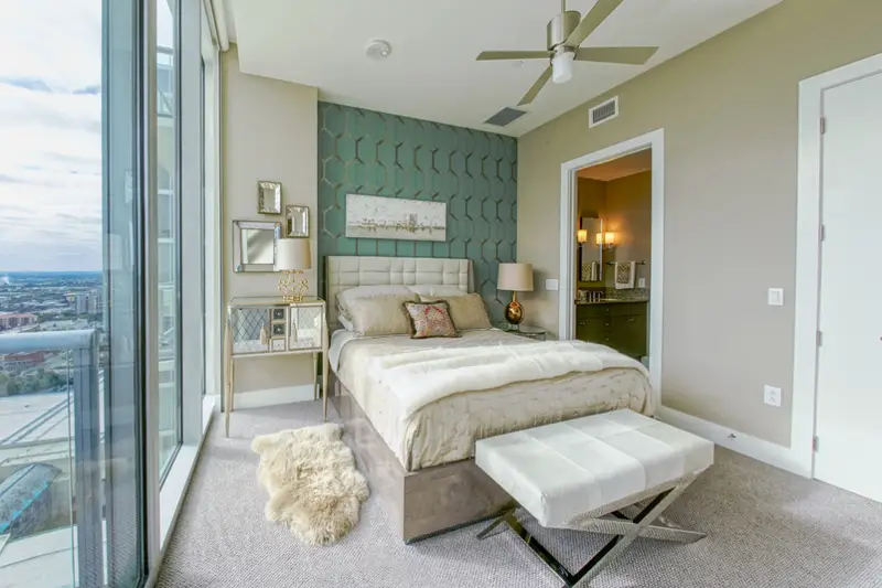 Classy And Luxurious Condo Bedroom
