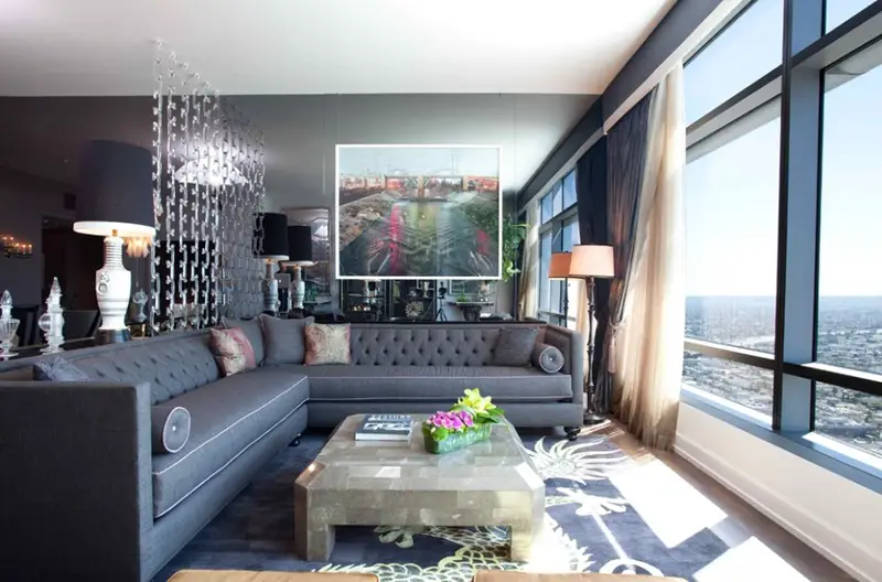 Modern Glam Living Room