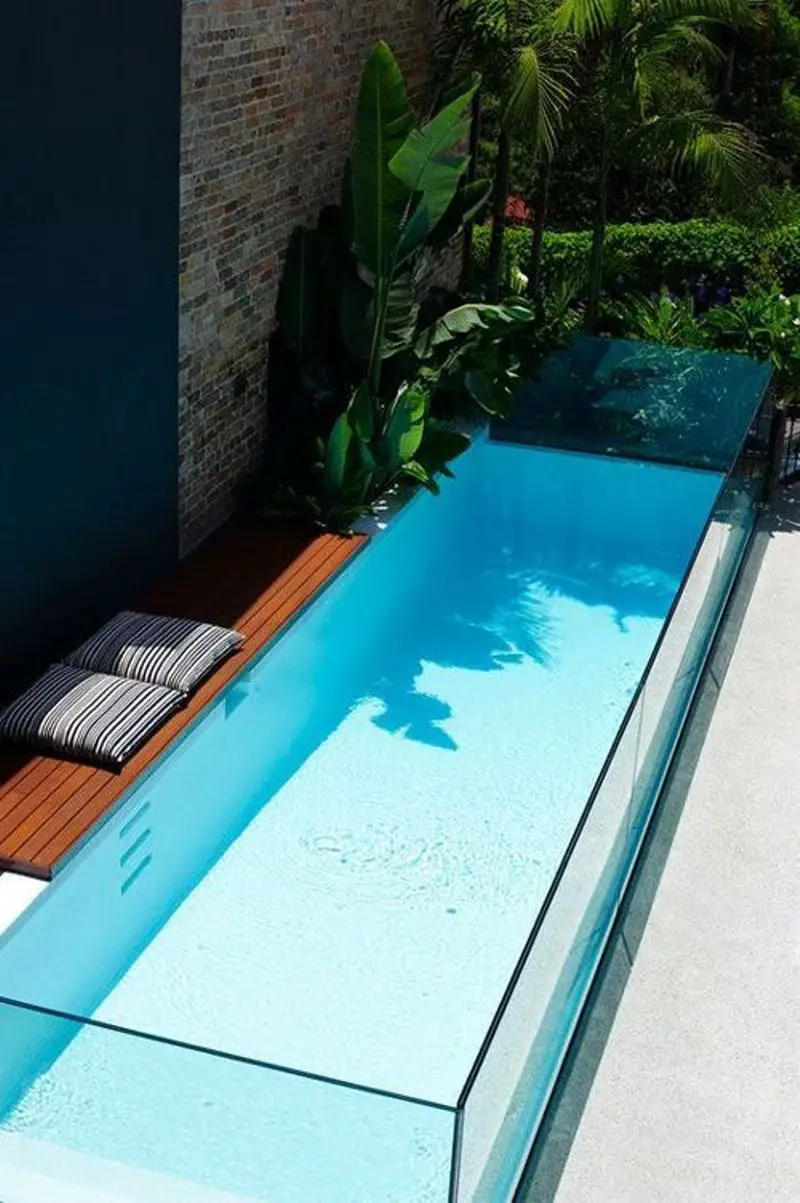 narrow pool ideas