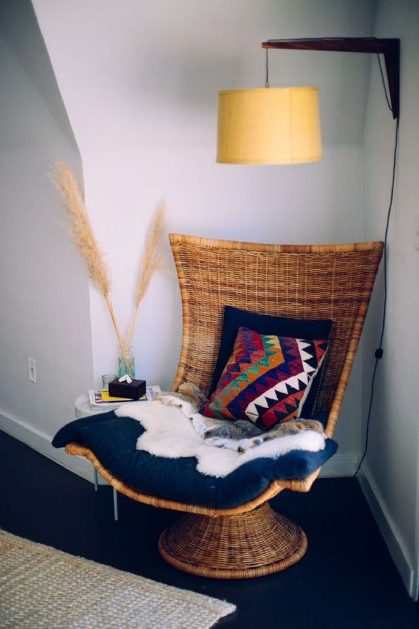Woven Chair For Reading