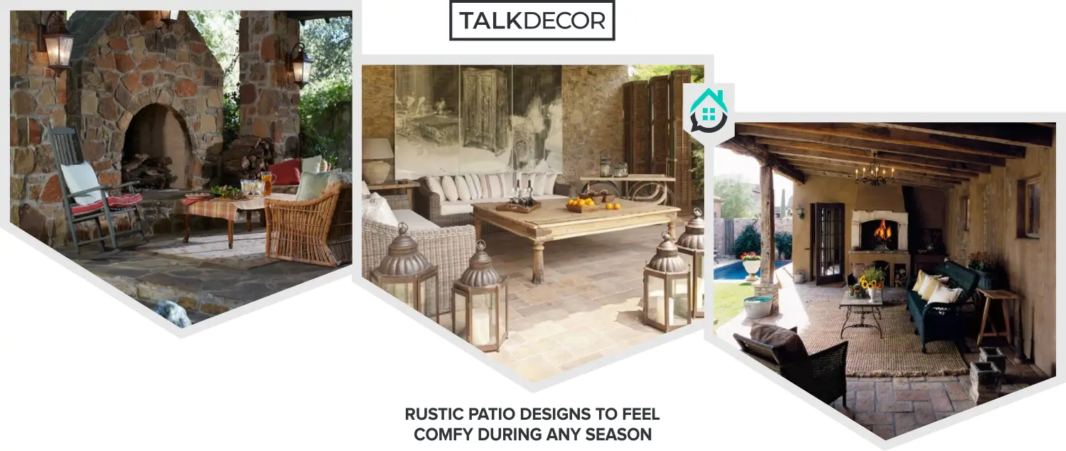 8 Rustic Patio Designs To Feel Comfy During Any Season