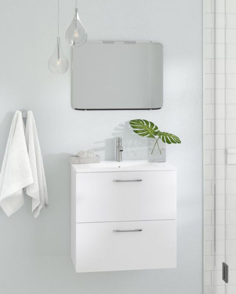Wall Mounted Vanity Set