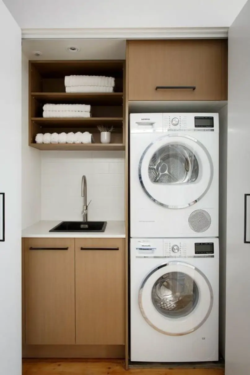 8 Brilliant Laundry Room Ideas That Built Under The Stairs To Inspire You - Talkdecor