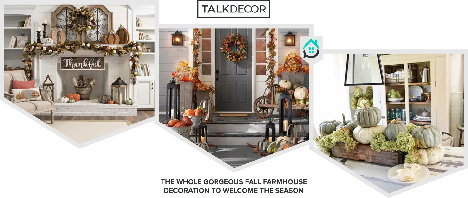 30 The Whole Gorgeous Fall Farmhouse Decoration to Welcome the Season
