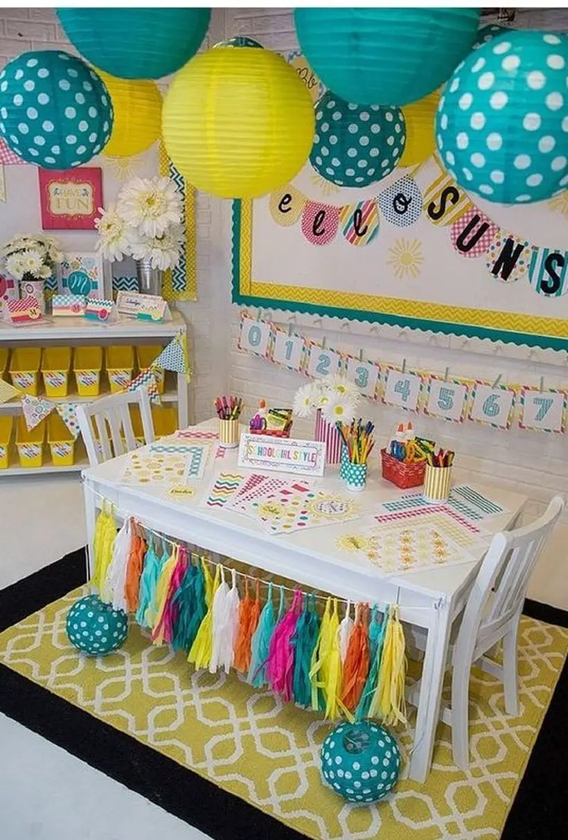 20 Attractive Kindergarten Classroom Decoration Ideas To Make It Look